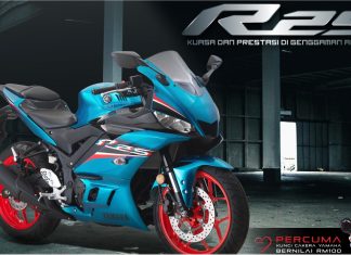 Yamaha YZF-R25 2021 hadir dengan warna baharu, harga tetap sama!