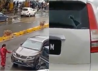 Polis tahan wanita kurang siuman rosakkan kenderaan di tempat parkir