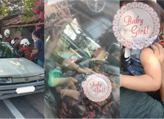 Ibu cemas kanak-kanak 3 tahun terperangkap dalam kereta