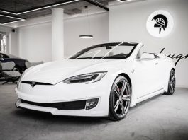 Tesla Model S versi roadster dihasilkan oleh Ares Design, satu unit sahaja di dunia!