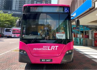 Tambahan 15 laluan Bas Perantara LRT bermula 18 Feruari