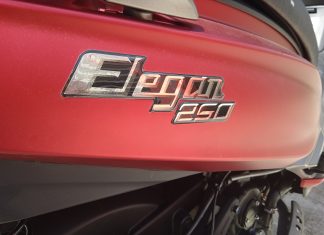 Modenas Elegan 250 ABS seronok ditunggang, namun pencahayaan terhad