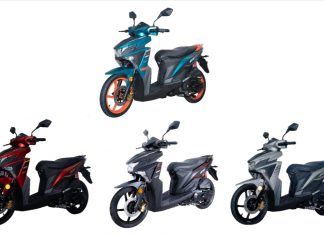 Skuter ES125 SE di pasaran sekarang, RM4,888.00