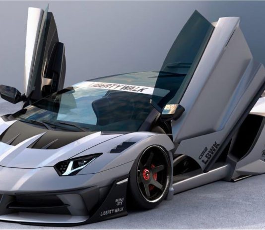Kit Liberty Walk buatkan Lamborghini Aventador semakin rendah dan labuh, hanya 20 unit sahaja!