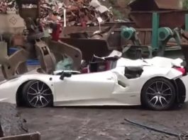Dah lari ke Dubai, tapi salahkan polis UK kerana hancurkan Ferrari 458 Spider miliknya