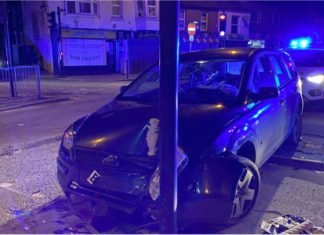 Remaja 13 tahun pandu Ford Escort dalam keadaan mabuk