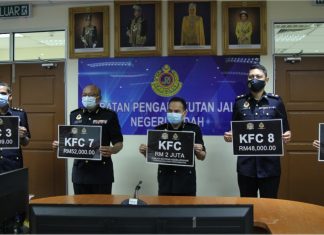 Bidaan siri nombor pendaftaran KFC raih lebih RM2 juta