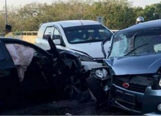 Wanita pandu lawan arus jadi punca kemalangan libatkan empat kenderaan