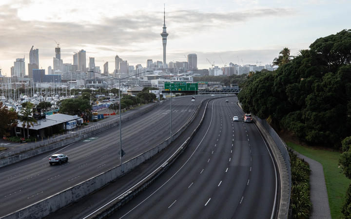 sekatan pergerakan Auckland