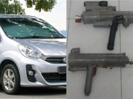 Bunyi ekzos bising jadi punca Perodua Myvi ditembak guna senapang angin