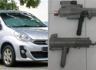 Bunyi ekzos bising jadi punca Perodua Myvi ditembak guna senapang angin