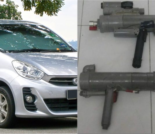 Bunyi ekzos bising jadi punca Perodua Myvi ditembak guna senapang angin