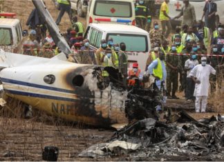 Pesawat tentera udara Nigeria terhempas berdekatan lapangan terbang Abuja, 7 maut