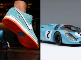 Nike SB Dunk Low ‘Gulf’, sneaker yang diinspirasikan dari Porsche 917K 1970