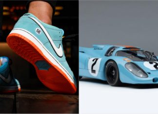 Nike SB Dunk Low ‘Gulf’, sneaker yang diinspirasikan dari Porsche 917K 1970