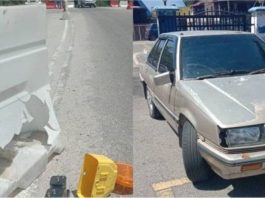 Pemandu Proton Saga bawah pengaruh dadah rempuh SJR berjaya ditahan