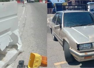 Pemandu Proton Saga bawah pengaruh dadah rempuh SJR berjaya ditahan