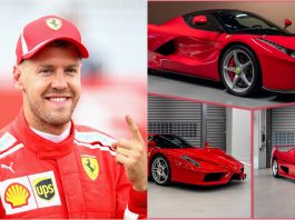 Lapan kereta milik Sebastian Vettel untuk dijual, banyak model Ferrari!