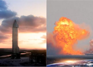 Prototaip roket SpaceX terhempas dan meletup semasa ujian penerbangan