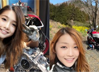 Peminat terkejut, gadis bermotosikal ini sebenarnya seorang lelaki berusia 50 tahun