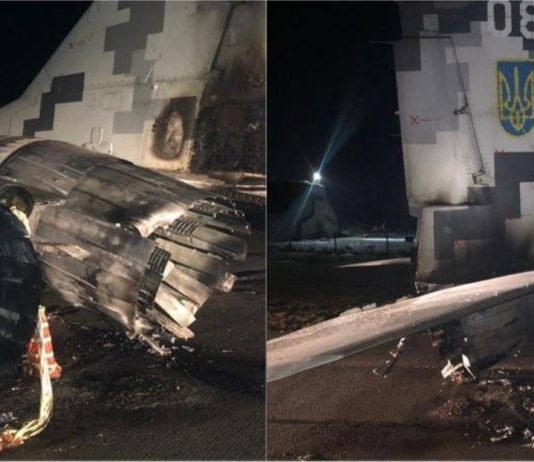 Pegawai tentera udara mabuk ketika memandu, langgar enjin pesawat pejuang hingga terbakar