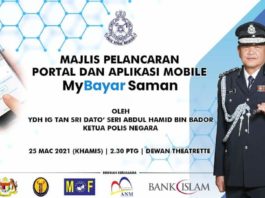 Diskaun 50 peratus dengan aplikasi MyBayar Saman