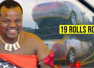 Raja Eswatini beli 19 buah Rolls-Royce untuk 15 isteri kesayangan