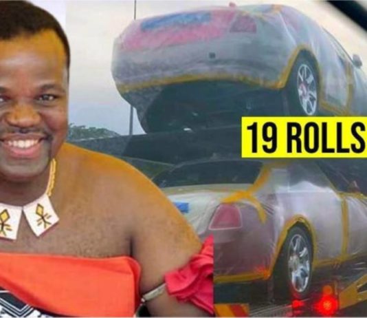 Raja Eswatini beli 19 buah Rolls-Royce untuk 15 isteri kesayangan