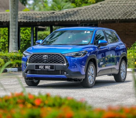 Toyota Corolla Cross dilancar, TNGA, 1.8-liter dan CVT, dari RM124k