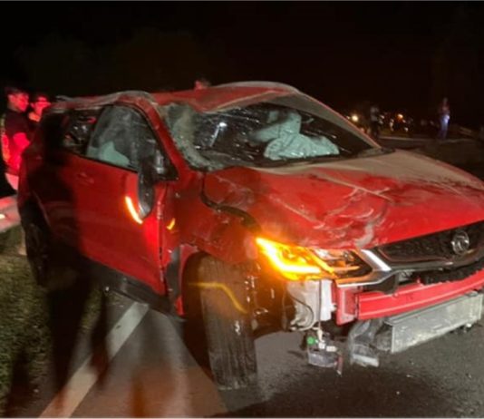 Jurujual pandu Proton X50 pelanggan sampai 180km/j, kemalangan hingga total lost