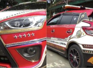 Toyota Yaris ini dihiasi dengan barang kemas, pemilik tak takut jika hilang atau dicuri