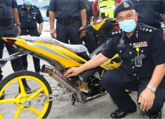Operasi Khas Bunyi Bising: Y-Suku ‘auto show’ RM15,000 disita