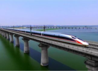 Kereta api laju Indonesia dijangka mula beroperasi tahun depan