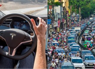 Mod Autopilot Tesla gagal berfungsi dalam kesesakan lalu lintas di Vietnam