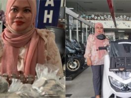 Pasangan suami isteri di Indonesia beli Yamaha NMax guna duit syiling