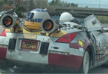 Pemilik Nissan 350Z ini merupakan pemilik tegar filem Star Wars