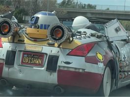 Pemilik Nissan 350Z ini merupakan pemilik tegar filem Star Wars