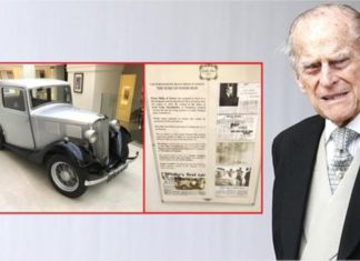 Standard Nine 1935 milik mendiang Putera Philip dipamer di muzium Sri Lanka
