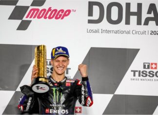 Fabio Quartararo unggul di MotoGP Doha