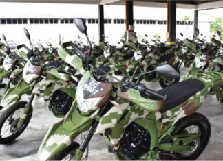 Tentera Darat Malaysia terima Scrambler WMoto SXR 300cc sebagai aset baharu