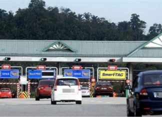Kerajaan setuju tangguh kenaikan kadar tol tahun ini