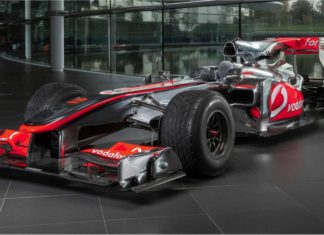 McLaren MP4-25A yang pernah dipandu Hamilton ini akan dilelong, harga jangkaan RM23.4 juta