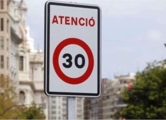 Sepanyol kuatkuasa had laju 30km/j di 70 peratus jalan