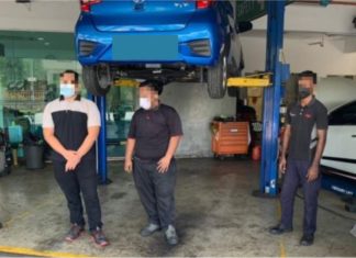Tak scan MySejahtera, lima pekerja bengkel kereta dikompaun RM1,500 seorang