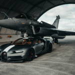 bugatti chiron dassault rafale drag 21