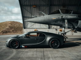 Wajib tonton: Bugatti Chiron berlumba dengan pesawat pejuang Dassault Rafale