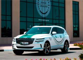 Genesis GV80 2021 sebagai kereta peronda terkini polis Dubai