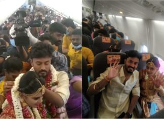 Kahwin dalam pesawat untuk elak peraturan pencegahan Covid-19