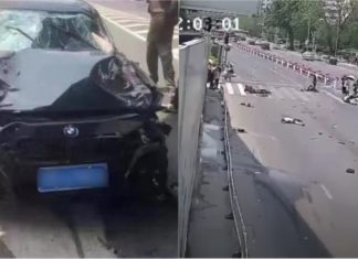 Lelaki ini nekad pecut kereta rempuh kumpulan pejalan kaki, lima maut