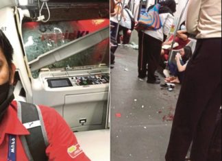 LRT laluan Kelana Jaya bertembung, beratus cedera